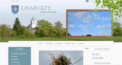 Desktop Screenshot of charvaty.cz